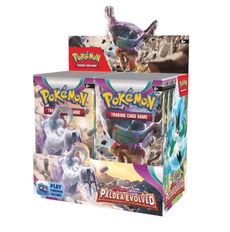 Pokemon S&V Paldea Evolved Booster Box (36 packs per box, 10 cards per The Coffee Breakers Pokemon S&V Paldea Evolved Booster Box (36 packs per box, 10 cards per The Coffee Breakers