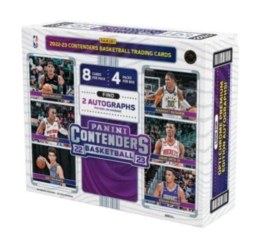 2022-23 Panini Contenders Basketball Hobby Box (8 Cards Per Pack 