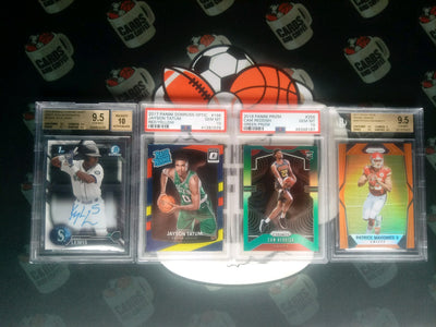 Patrick Mahomes Rookie Card, Zion Williamson Rookie Card, Ja Morant Rookie Card 