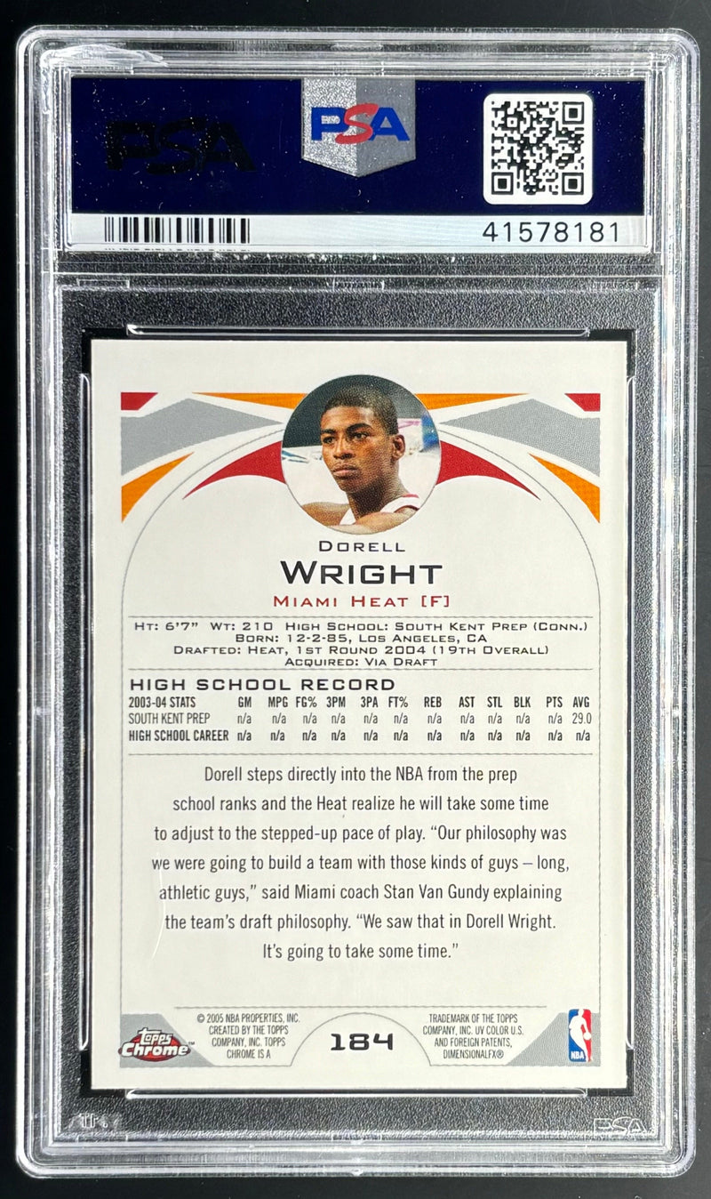 2004 Topps Chrome Dorell Wright 