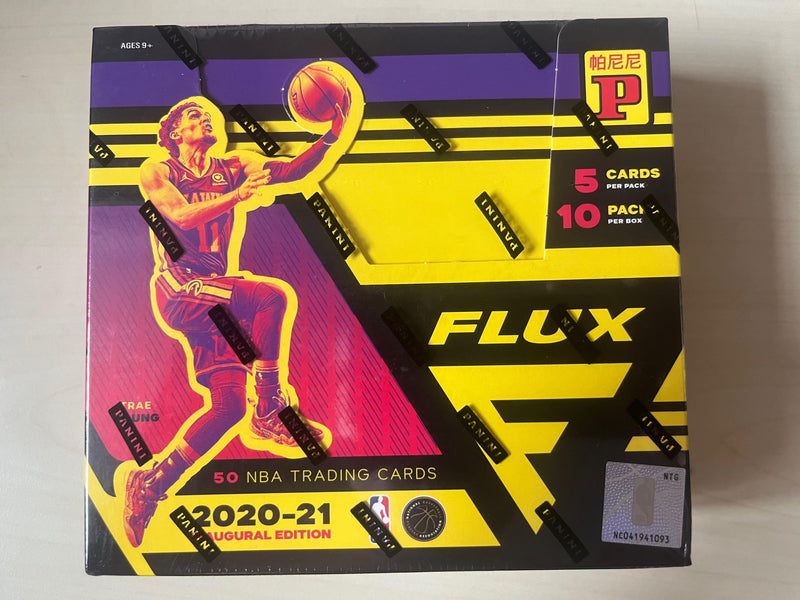 2021 Flux Basketball Asia Box (10 Packs Per Box, 5 Cards Per Pack)