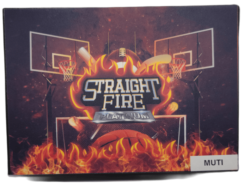Straight Fire Muti Sport : Platinum Edition (1 or 2 Graded or Encased Cards Per Box) (Recommended Age: 15+)