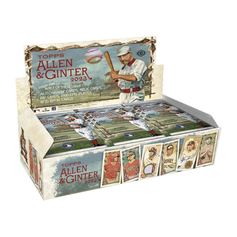 2023 Topps Allen & Ginter Baseball Hobby Box (24 packs per box, 8 cards per pack)