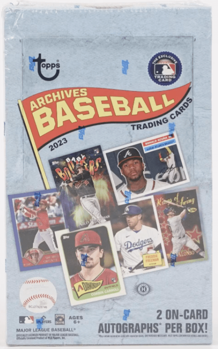 2023 Topps Archives Baseball Hobby Box (24 Packs per Box, 8 Cards per Pack)
