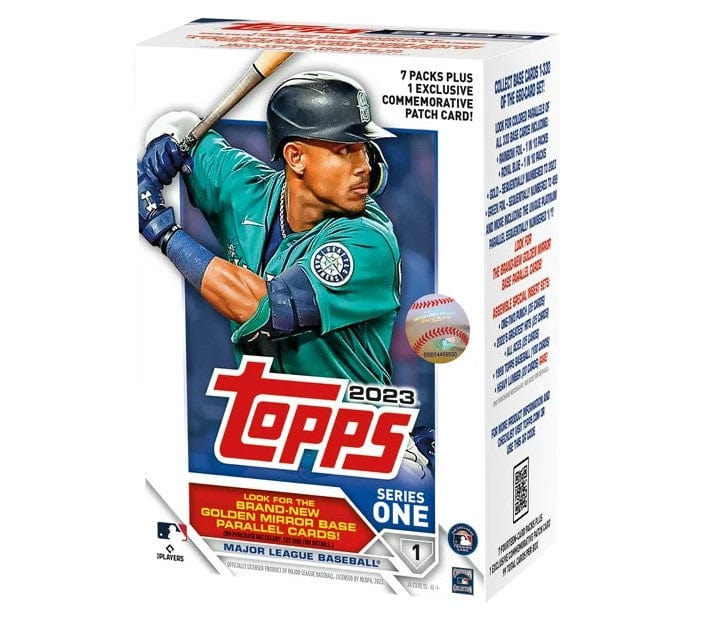 2023 Topps Series 1 Blaster Box (Walmart Exclusive) (14 Cards Per Pack, 7 Packs Per Box)