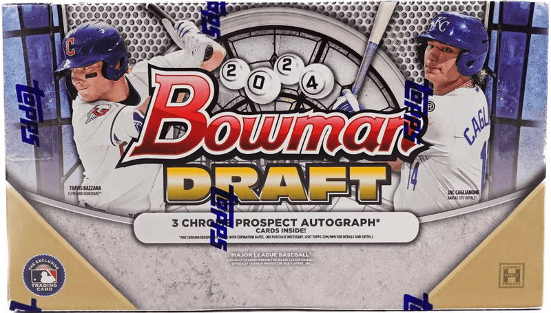 2024 Bowman Draft Hobby Jumbo Box (12 Packs Per Box, 32 Cards Per Pack)