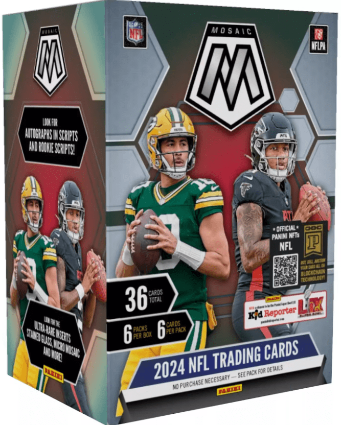 2024 Mosaic Football Blaster (6 Packs Per Box, 6 Cards Per Pack)