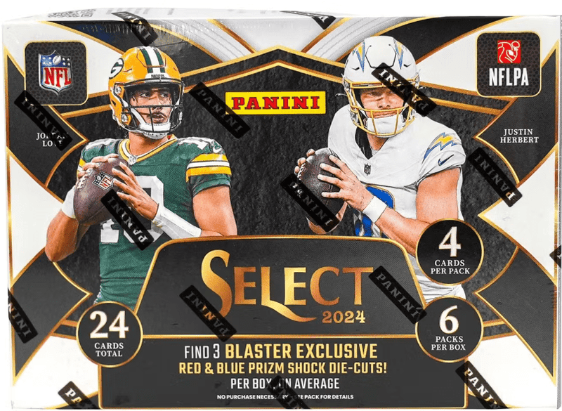 2024 Select Football Blaster Box (6 Packs Per Box, 4 Cards Per Pack)