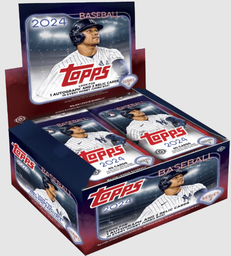 2024 Topps Series 2 Baseball Jumbo Hobby Box (10 packs per box. 40 cards per pack)