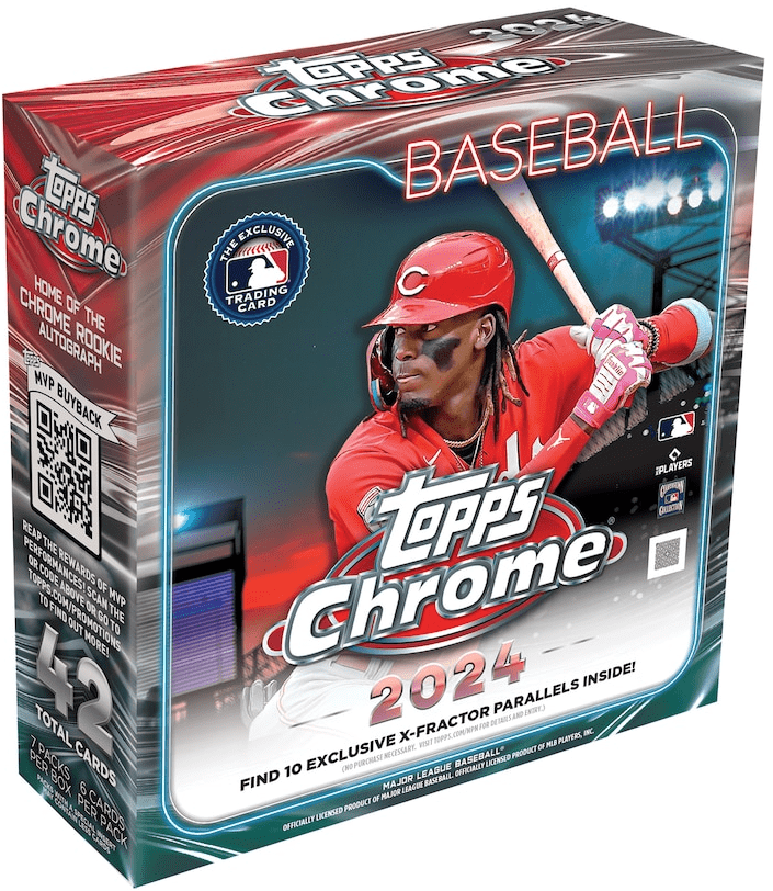 2024 Topps Chrome Monster Box (7 packs per box. 6 cards per pack)