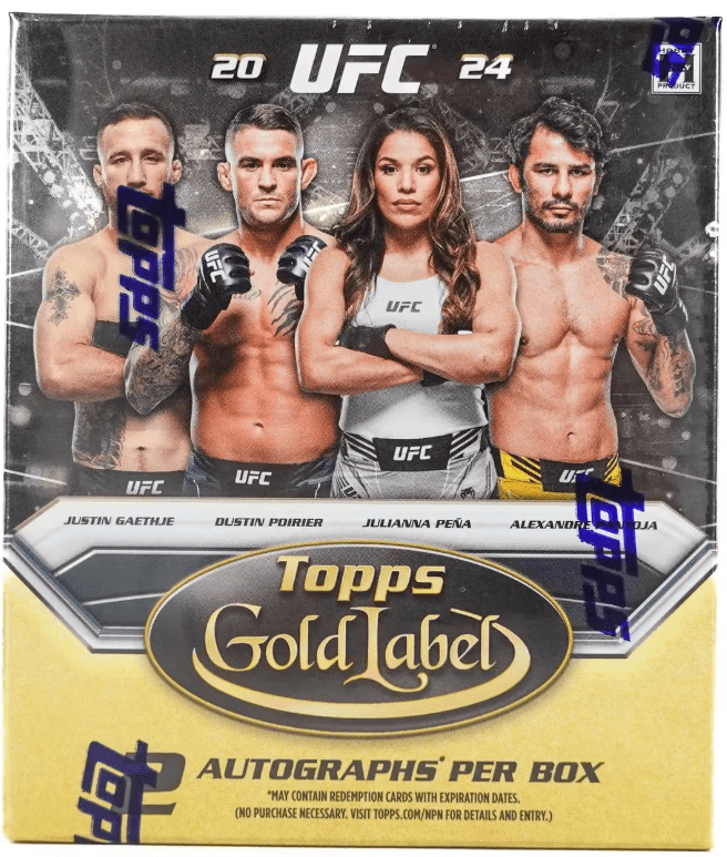 2024 Topps UFC Gold Label Hobby (7 Packs Per Box, 5 Cards Per Pack)