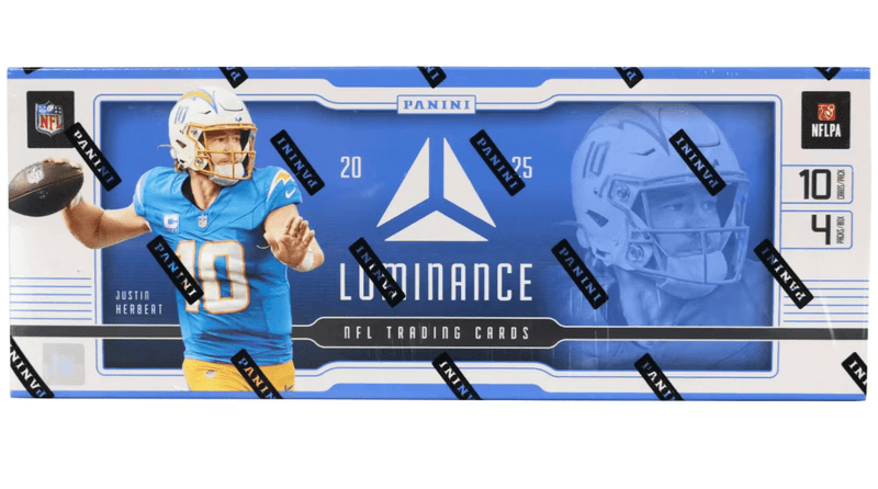 2025 Luminance Football Hobby Box (4 Packs Per Box, 10 Cards Per Pack)
