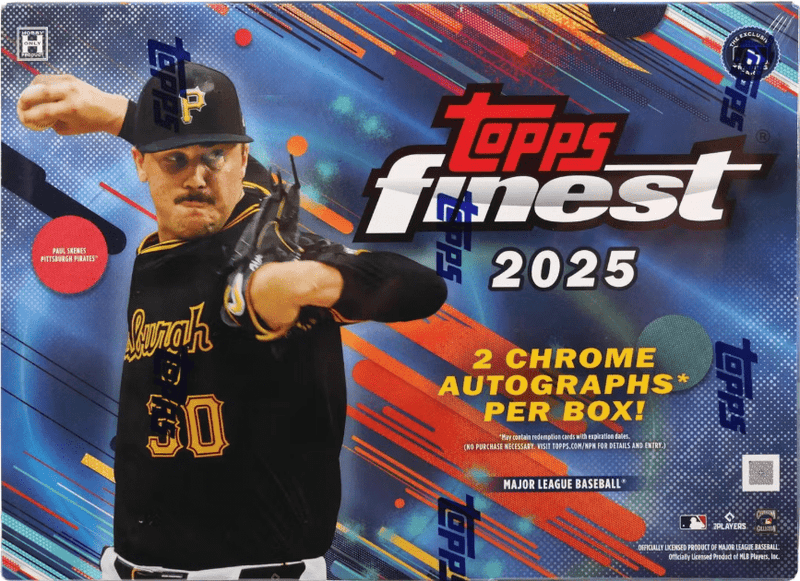 2025 Topps Finest Baseball Hobby (6 Packs Per Box, 10 Cards Per Pack)