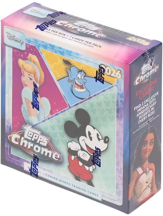 2026 Topps Disney Chrome Mega Box – The Coffee Breakers