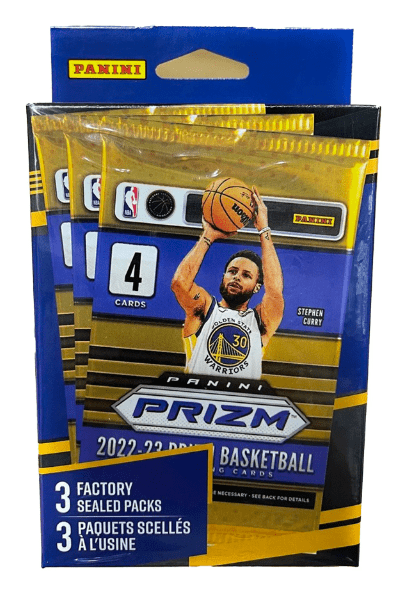 2022-23 Panini Prizm NBA Hanger (3 Packs Per Box, 4 Cards Per Pack)