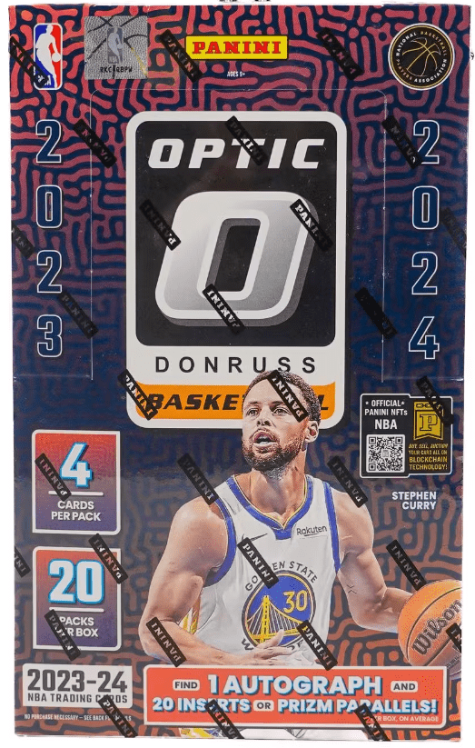 2023-24 Optic Basketball Hobby Box (20 Packs Per Box, 4 Cards Per Pack)
