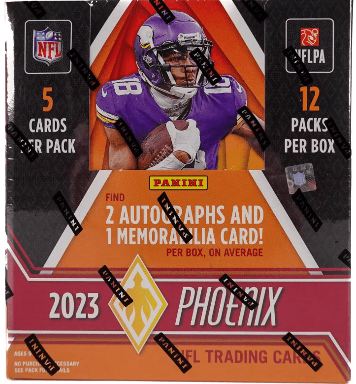 2023 Panini Phoenix Football Hobby Box (12 Packs per Box, 5 Cards per Pack)