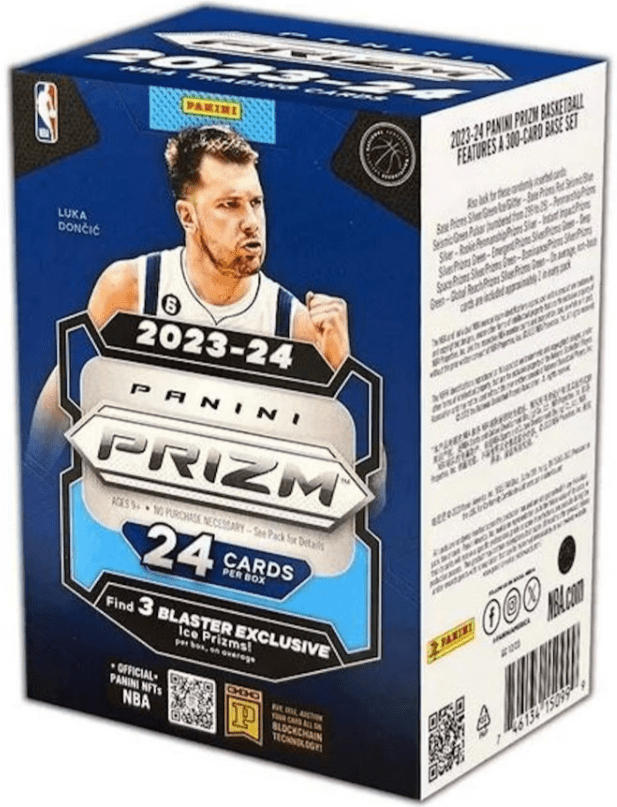 2023-24 Panini Prizm Basketball Blaster Box (6 Packs Per Box, 4 Cards Per Pack)