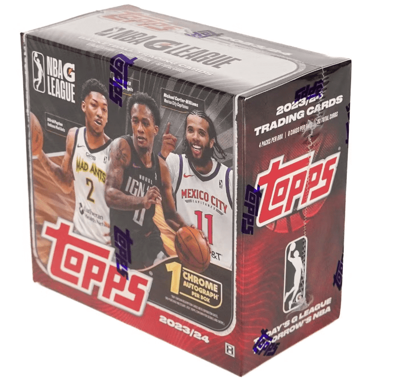 2023-24 Topps G League Basketball Hobby (8 Cards Per Pack, 4 Packs Per Box)