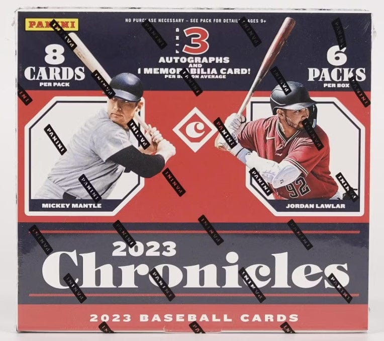 2023 Panini Chronicles Baseball (6 Packs per Box, 8 Cards per Pack)