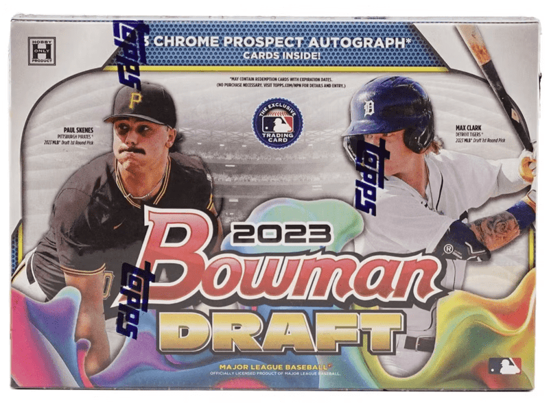 2023 Bowman Draft MLB HTA Choice Box (1 Pack Per Box, 3 Cards Per Pack)