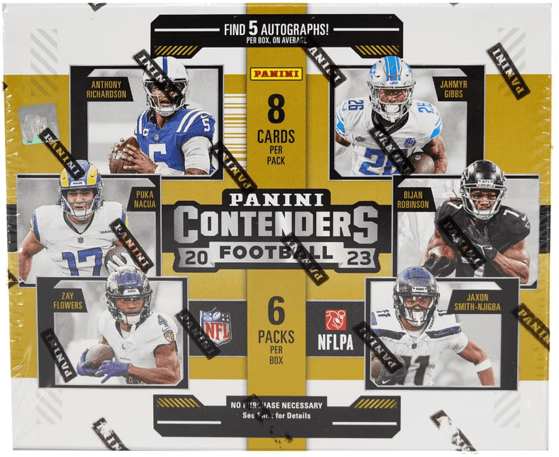 2023 Contenders Football Hobby Box (8 Cards Per Pack, 6 Packs Per Box)