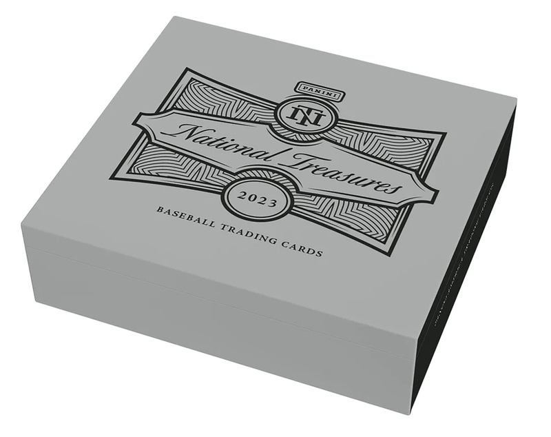 2023 Panini National Treasures Baseball Hobby Box (1 Pack Per Box, 8 Cards Per Pack)