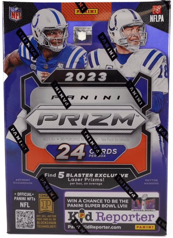 2023 Panini Prizm Football Blaster Box (6 Packs Per Box, 4 Cards Per Pack)