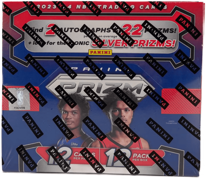 2023-24 Prizm NBA Hobby Box (12 Packs per Box, 12 Cards per Pack)