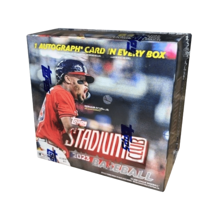 2023 Topps Stadium Club Baseball Hobby Compact Box (8 Cards Per Pack, 8 Packs Per Box)