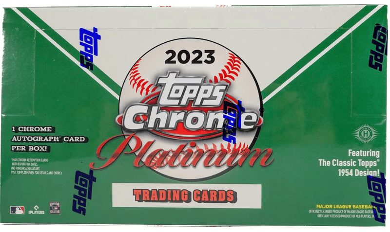 2023 Topps Chrome Platinum Hobby Box (24 Packs per Box, 4 Cards per Pack)