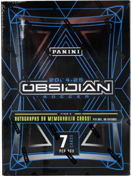 2024-25 Obsidian Soccer Hobby (1 Pack Per Box, 7 Cards Per Pack)