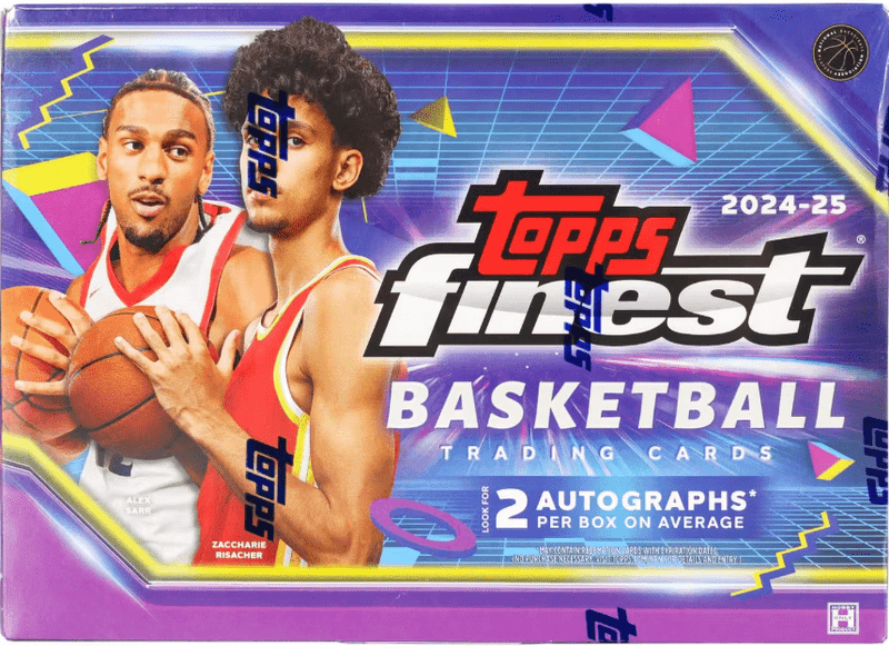 2024-25 Topps Finest Basketball Hobby (6 Packs Per Box, 10 Cards Per Pack)