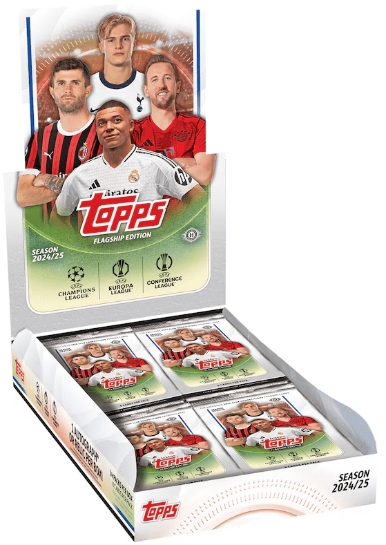 2024-25 Topps UEFA Club Competitions Hobby (24 Packs Per Box, 8 Cards Per Pack)