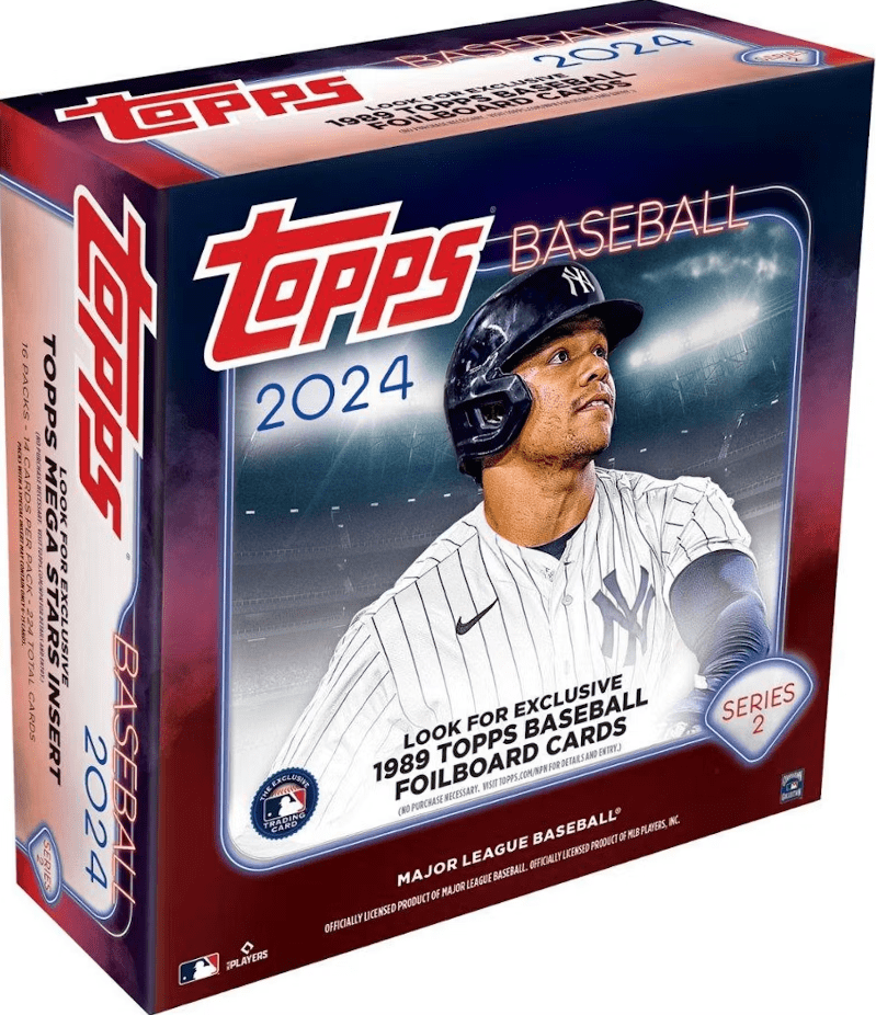 2025 Topps Series 2 Mega Box (16 Packs Per Box, 14 Cards Per Pack