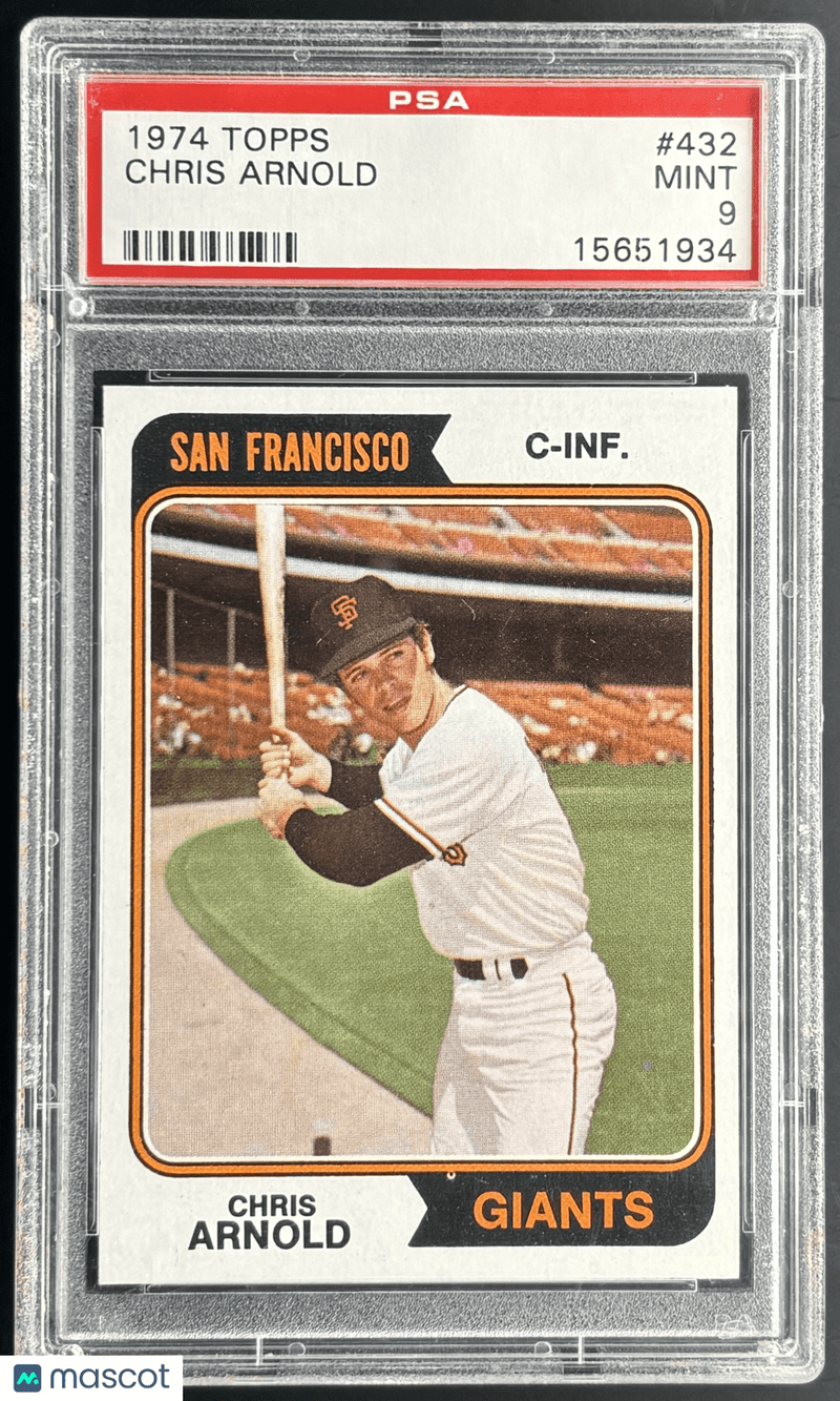 1974 Topps Chris Arnold 