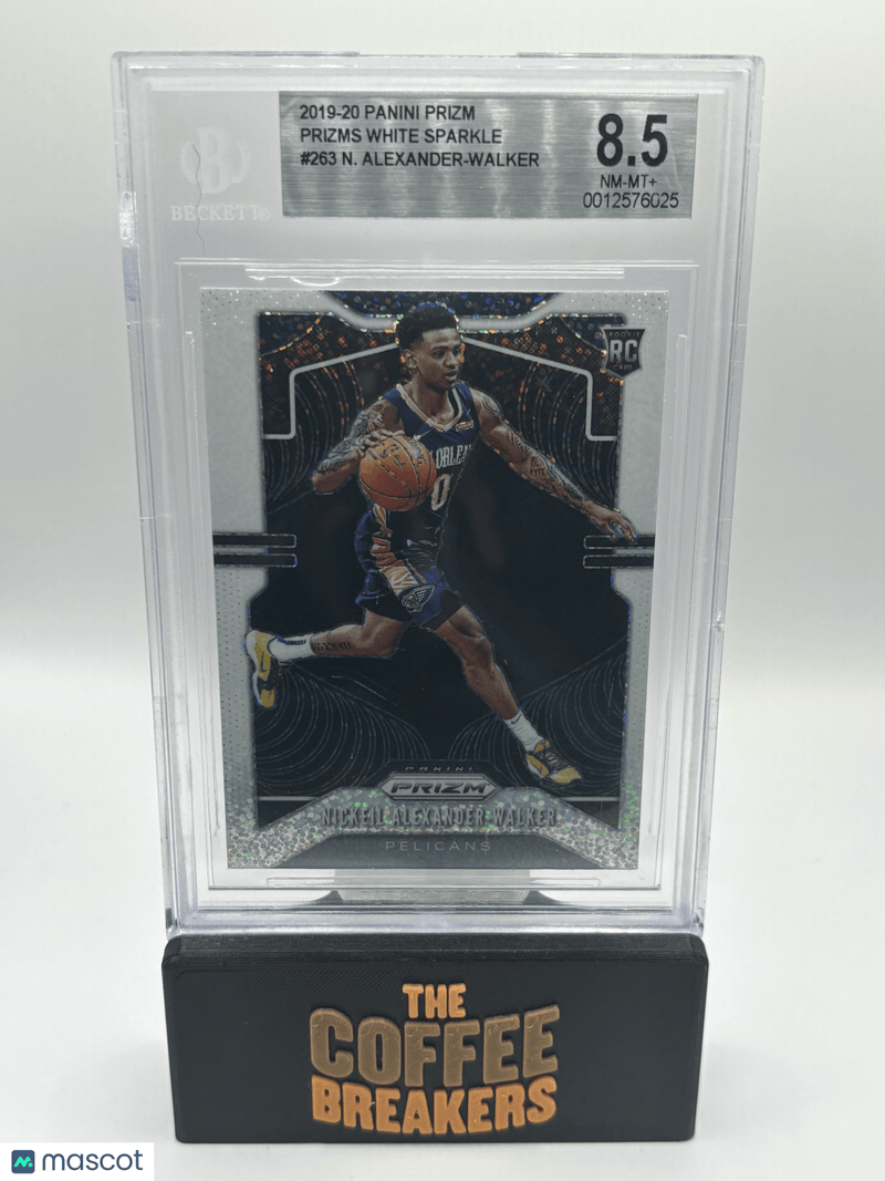 2019-20 Panini Prizm Prizms White Sparkle Nickeil Alexander-Walker 