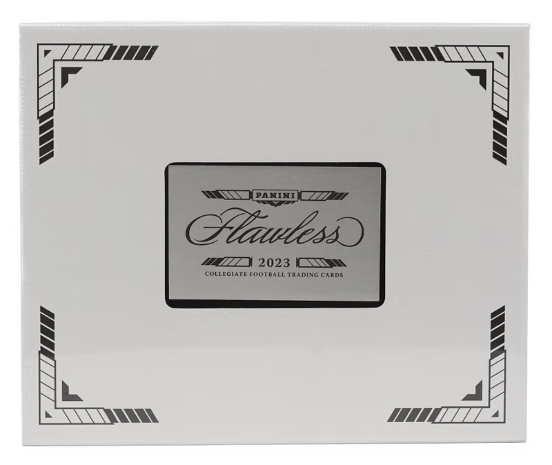 2023 Panini Flawless Collegiate Football Hobby Box (1 Pack Per Box, 10 Cards Per Pack)