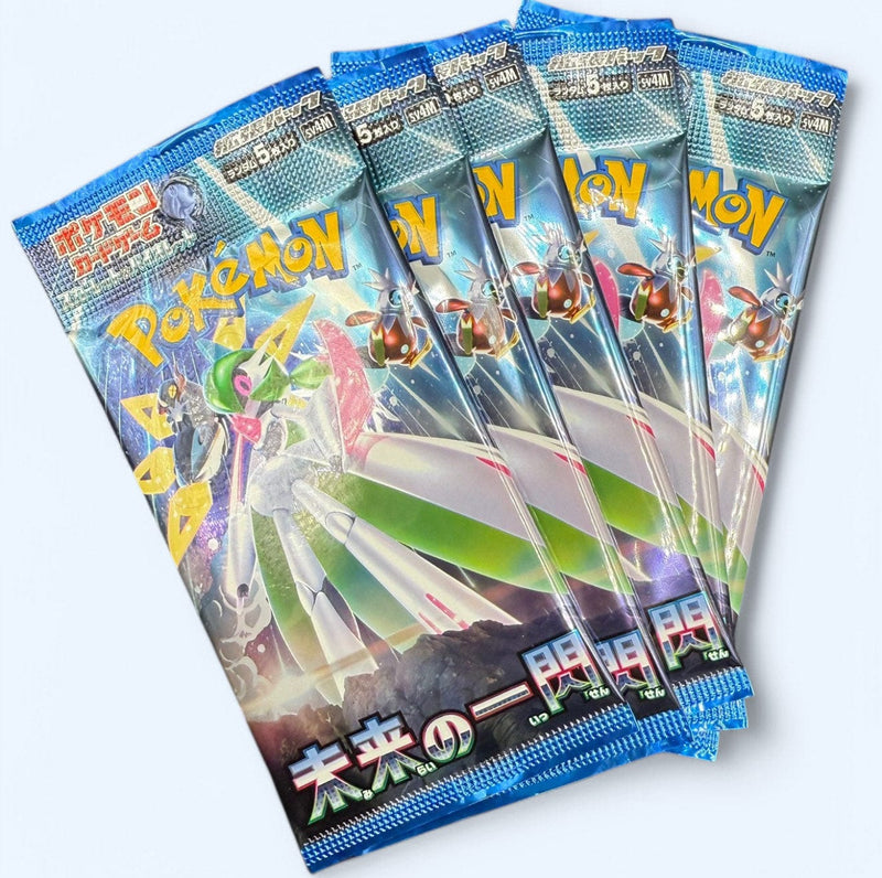 5 Pokemon Japanese Future Flash Booster Packs