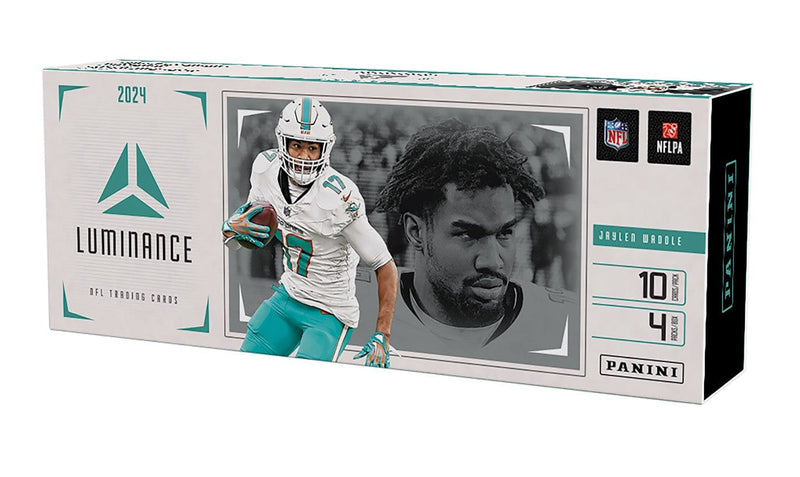 2024 Panini Luminance Football Hobby Box (4 Packs per Box, 10 Cards per Pack)