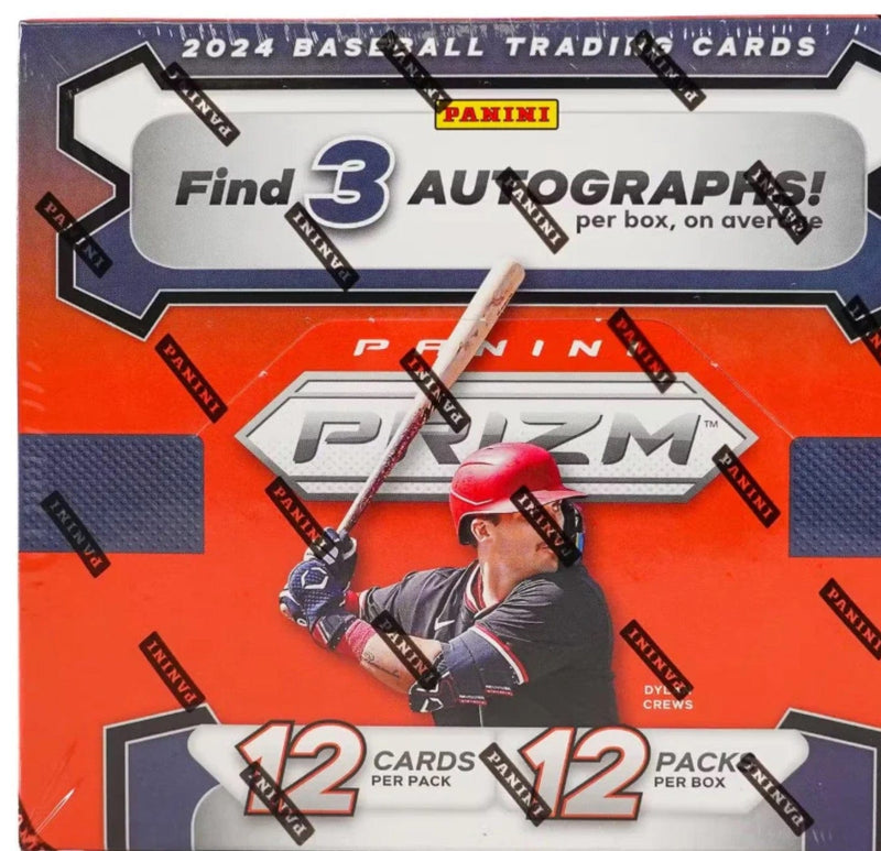 2024 Panini Prizm Baseball Hobby Box (12 Packs, 12 Cards Per Pack)