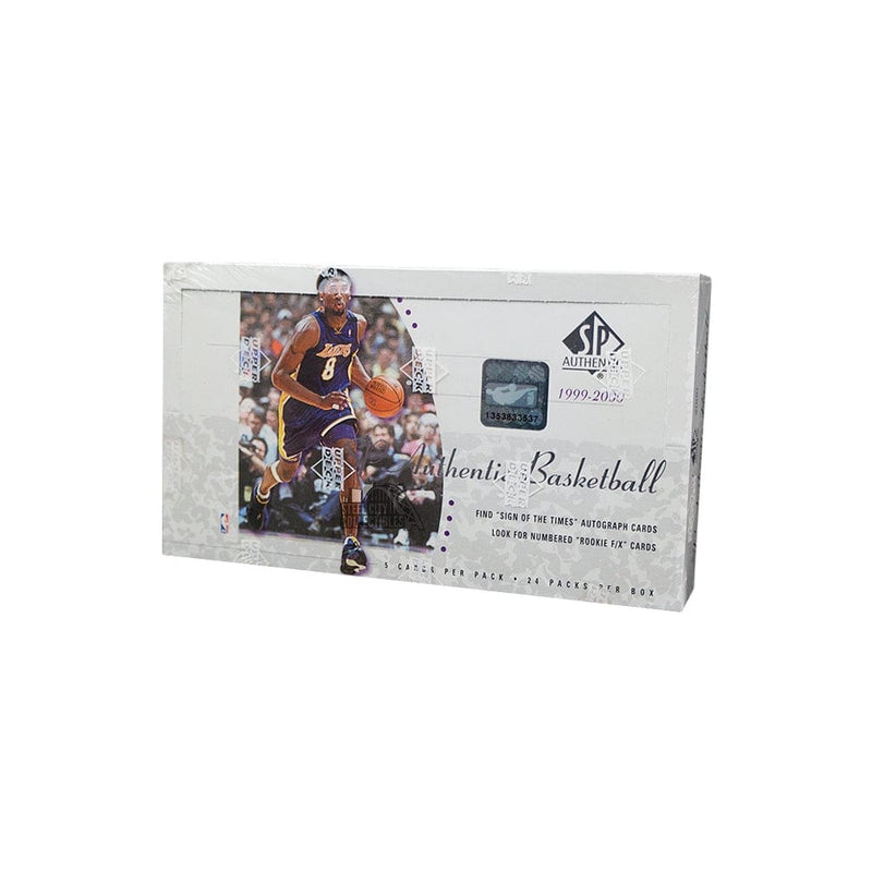 1999-2000 SP Authentic Basketball Hobby (24 Packs Per Box, 5 Cards Per Pack)