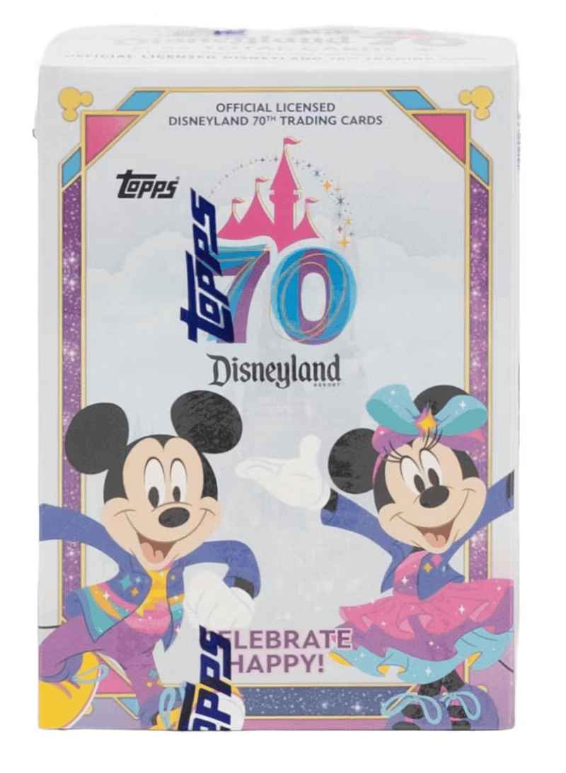 2025 Topps Disneyland 70th Anniversary 7-Pack Blaster Box (7 Packs