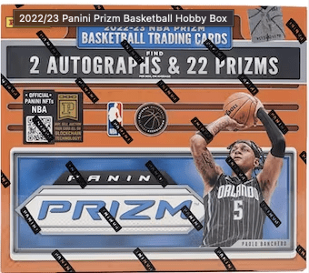 2022-23 Panini Prizm Basketball Hobby Box (12 Cards Per Pack, 12 Packs Per Box)