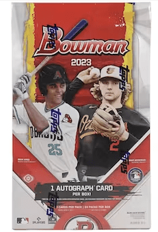 2023 Bowman Baseball Hobby Box (24 Packs Per Box, 10 Cards Per Pack)