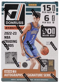 2022/23 Panini Donruss Basketball 6-Pack Blaster Box (6 Packs Per Box, 15 Cards Per Pack)