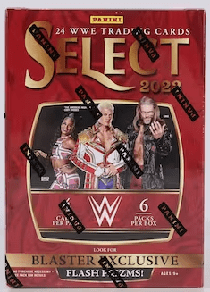 2022 Panini Select WWE Wrestling (6 Packs Per Box, 4 Cards Per Pack)