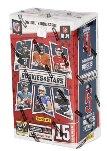 2021 Panini Rookies & Stars Football Cereal Box (15 cards per box)