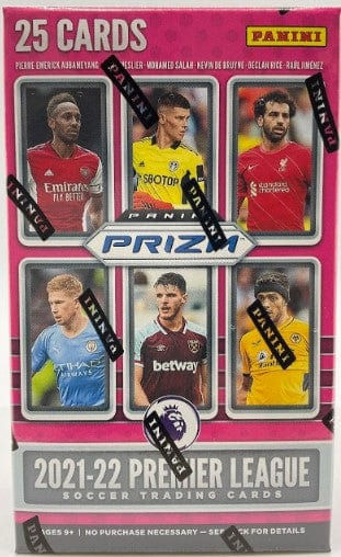 2021-22 Panini Prizm EPL Soccer Cereal Box (25 cards per box)