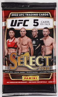 2023 Panini Select UFC Hobby Pack (5 Cards Per Pack)